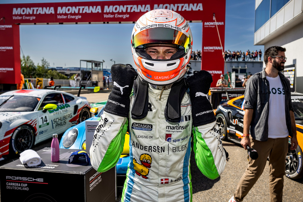 Bastian Buus sejrede igen – og kom tættere på toppen
(Foto: Porsche Motorsport)